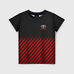 Детская футболка Toyota: Red Lines
