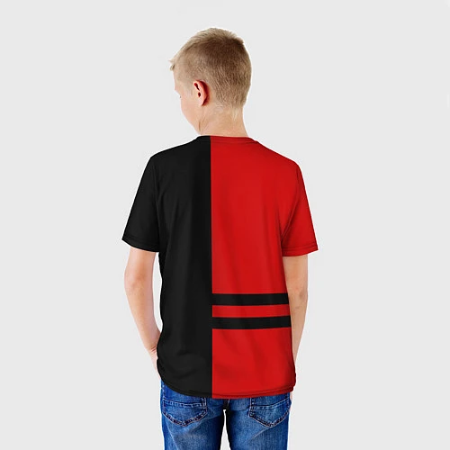 Детская футболка Honda: Red Style / 3D-принт – фото 4
