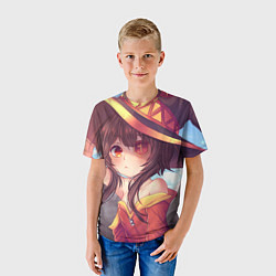 Футболка детская KonoSuba, цвет: 3D-принт — фото 2