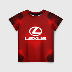 Футболка детская Lexus: Red Light, цвет: 3D-принт