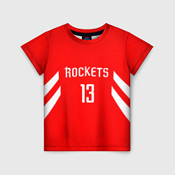 Детская футболка Rockets: James Harden 13