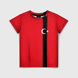 Футболка детская Турция, цвет: 3D-принт