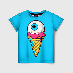 Детская футболка Мороженое с глазом