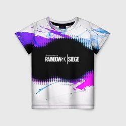 Детская футболка Rainbow Six Siege: Color Style