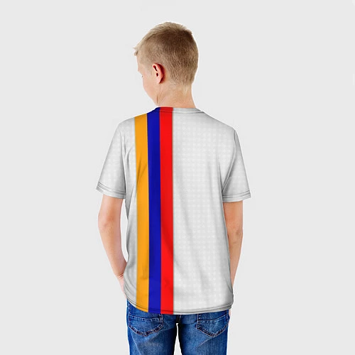 Детская футболка I Love Armenia / 3D-принт – фото 4