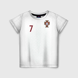 Детская футболка Роналду ЧМ-2018 Гостевая