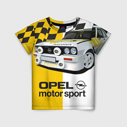 Футболка детская Opel Motor Sport: Ascona B, цвет: 3D-принт