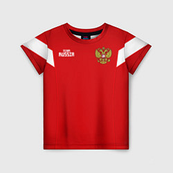 Детская футболка Россия: Смолов ЧМ-2018