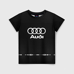 Детская футболка Audi: Black Abstract