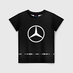 Детская футболка Mercedes: Black Abstract