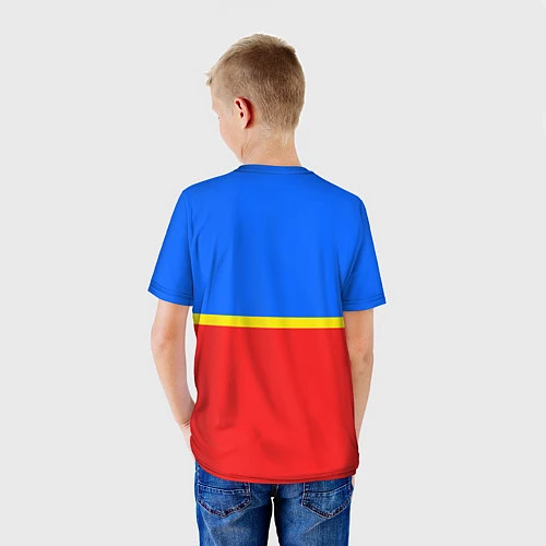 Детская футболка Волгодонск: Россия / 3D-принт – фото 4