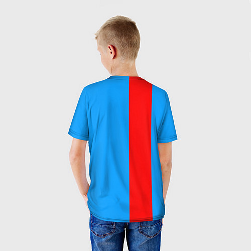Детская футболка СССР: Blue Collection / 3D-принт – фото 4