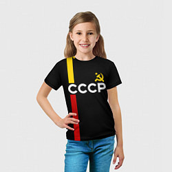 Футболка детская СССР гражданин, цвет: 3D-принт — фото 2