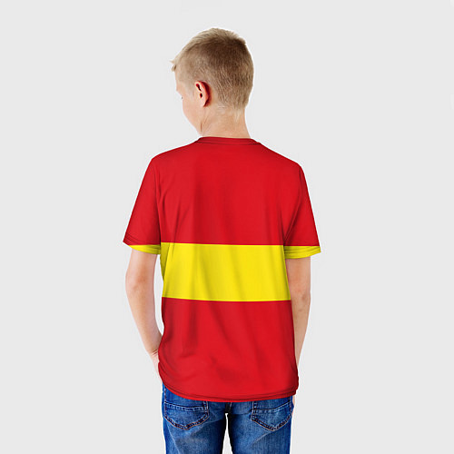 Детская футболка FC Man United: Red Style / 3D-принт – фото 4