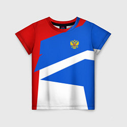 Детская футболка Russia: Light Sport