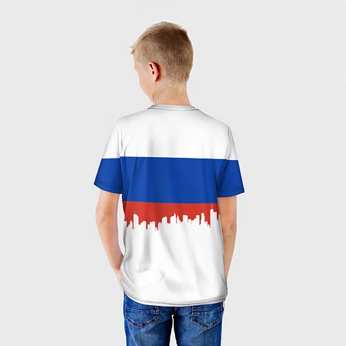 Детская футболка St. Petersburg: Russia / 3D-принт – фото 4