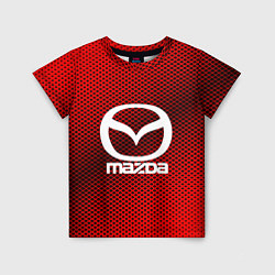 Футболка детская Mazda: Red Carbon, цвет: 3D-принт