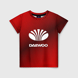 Детская футболка Daewoo: Red Carbon