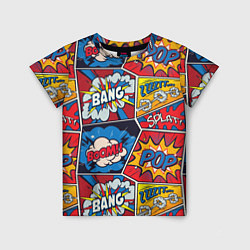 Детская футболка Pop art pattern