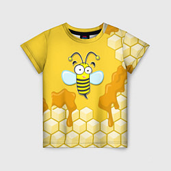 Детская футболка Веселая пчелка