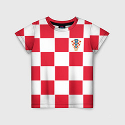 Детская футболка Сборная Хорватии: Домашняя ЧМ-2018