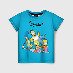 Детская футболка Семейка Симпсонов