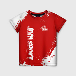 Детская футболка Eat Sleep JDM: Red Style
