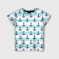 Детская футболка Морские якоря