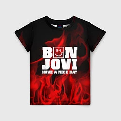 Детская футболка Bon Jovi: Have a nice day