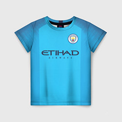 Детская футболка FC Man City: Home 18-19