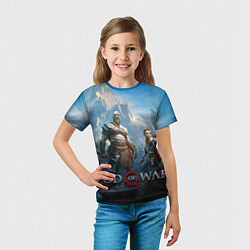 Футболка детская God of War, цвет: 3D-принт — фото 2