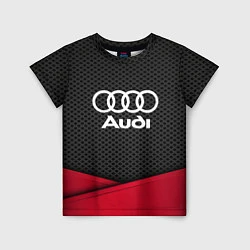 Футболка детская Audi: Grey Carbon, цвет: 3D-принт