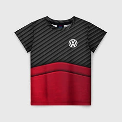 Детская футболка Volkswagen: Red Carbon