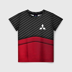 Детская футболка Mitsubishi: Red Carbon
