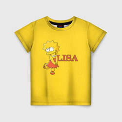 Детская футболка Lisa Simpson