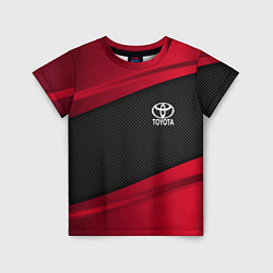 Футболка детская Toyota: Red Sport, цвет: 3D-принт