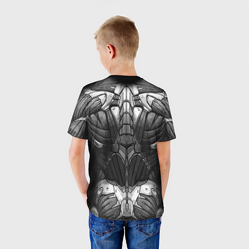 Детская футболка Экзоскелет / 3D-принт – фото 4