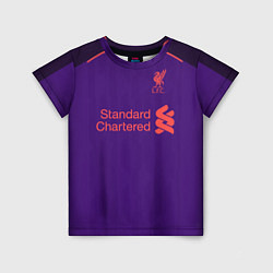 Футболка детская FC Liverpool Away 18-19, цвет: 3D-принт