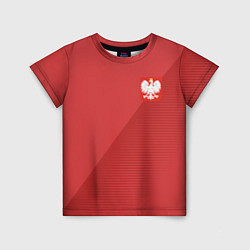 Детская футболка Poland Team: Away WC-2018