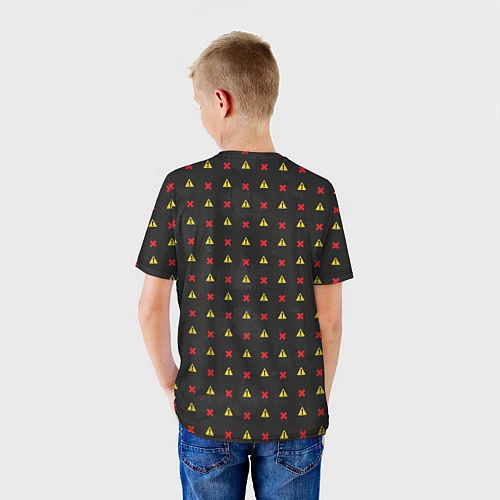 Детская футболка Wrong OBLADAET / 3D-принт – фото 4