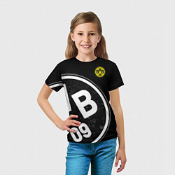 Футболка детская Borussia Dortmund: Exclusive, цвет: 3D-принт — фото 2