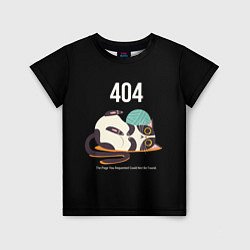 Детская футболка Kitty: Error 404