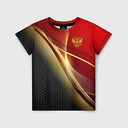 Детская футболка RUSSIA SPORT: Gold Collection