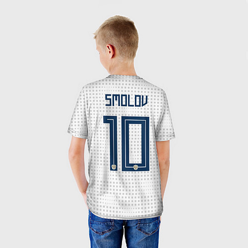 Детская футболка Smolov Away WC 2018 / 3D-принт – фото 4