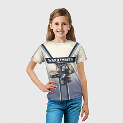 Футболка детская Warhammer 40000: Tau Empire, цвет: 3D-принт — фото 2
