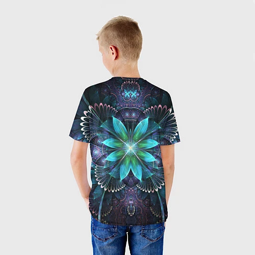 Детская футболка Астральная мандала / 3D-принт – фото 4