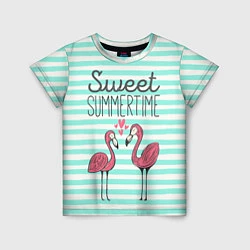 Детская футболка Sweet Summer Flamingo