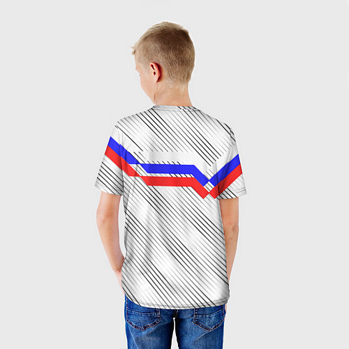Детская футболка Российский футбол / 3D-принт – фото 4