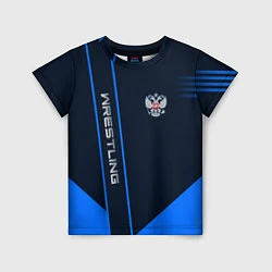 Детская футболка Wrestling: Russia Style