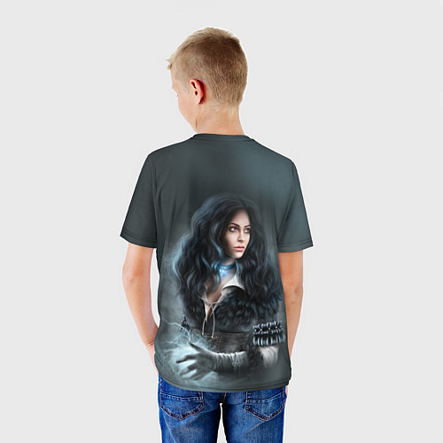 Детская футболка The Witcher 3: Magical Woman / 3D-принт – фото 4